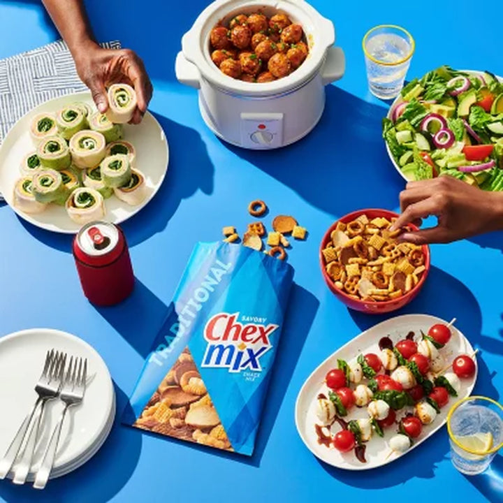 Chex Mix Traditional Savory Snack Mix, 40 Oz.