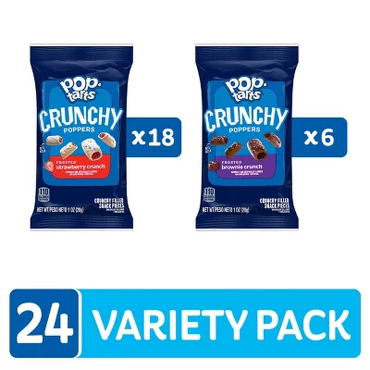 Kellogg'S Pop-Tarts Crunchy Poppers Variety Pack 24 Pk.