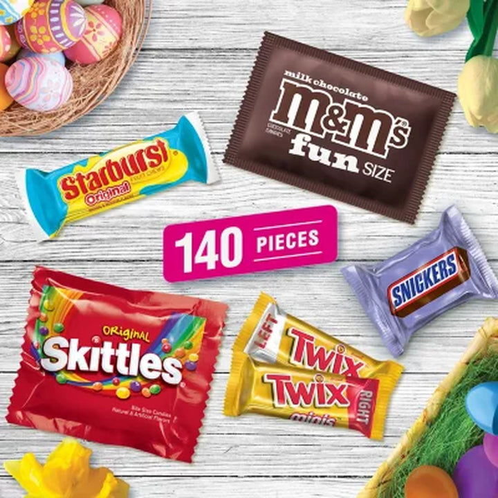 Mars Easter Variety Pack Candy, 140 Pcs.