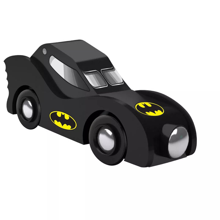 Masterpieces Officially Licensed Batman - Batmobile Wooden Toy Train Engine.