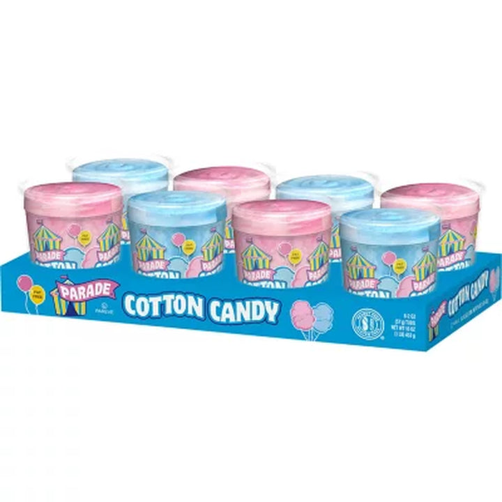 Parade Cotton Candy, 2 Oz., 8 Pk.