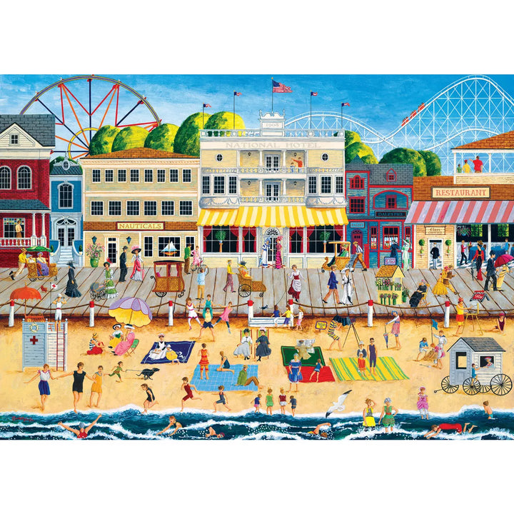 Masterpieces 3000 Piece Puzzle - on the Boardwalk - Flawed.