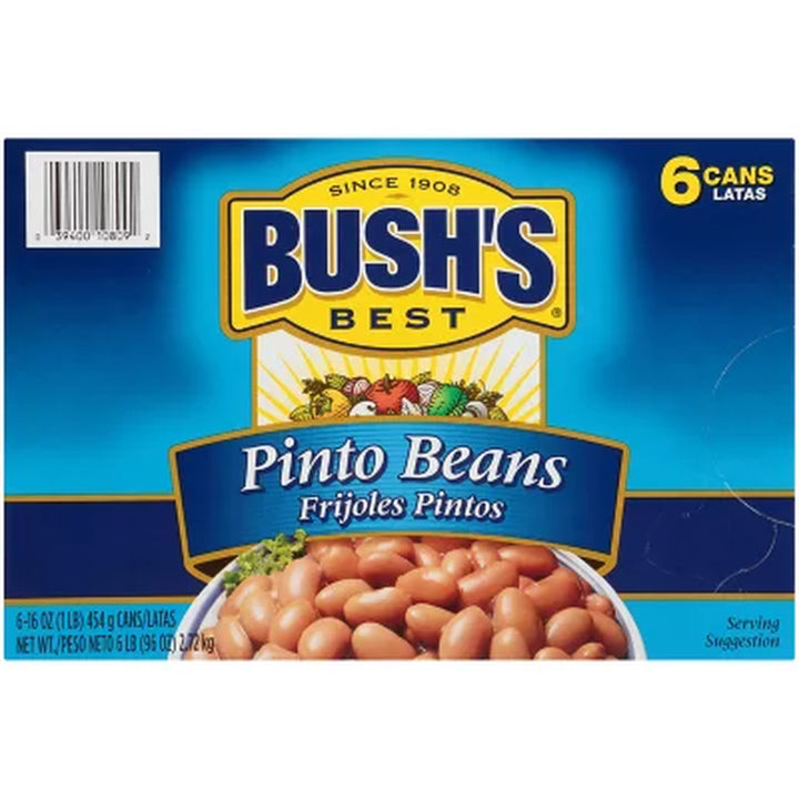 Bush'S Pinto Beans (16 Oz., 6 Pk.)