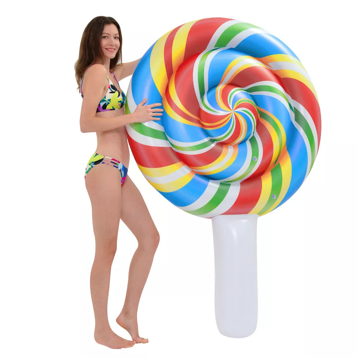 Pool Central Jumbo Lollipop Pool Float - 70" - Multi-Color