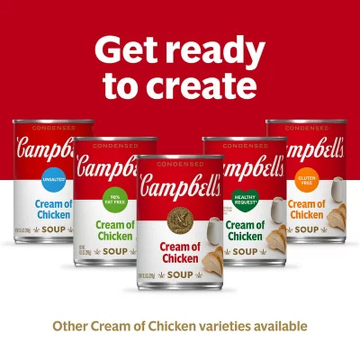 Campbell'S Condensed Cream of Chicken Soup 10.5 Oz., 8 Pk.