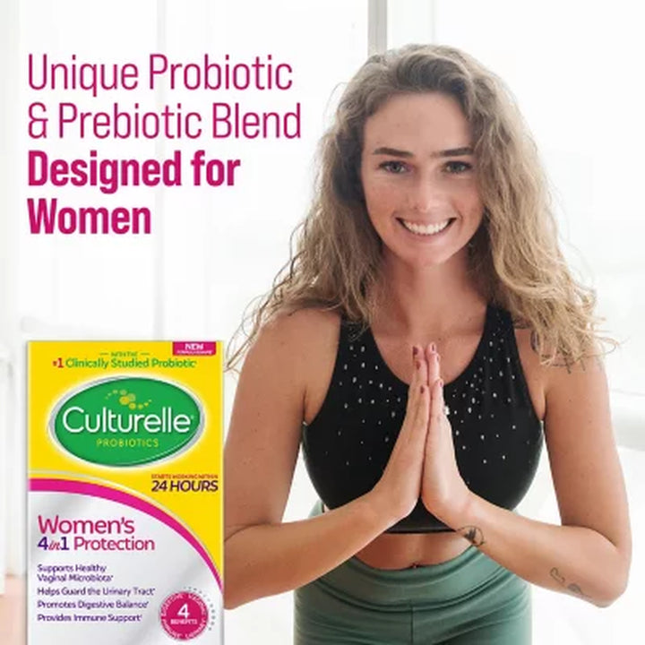 Culturelle Women'S 4-In-1 Protection Capsules, 60 Ct.