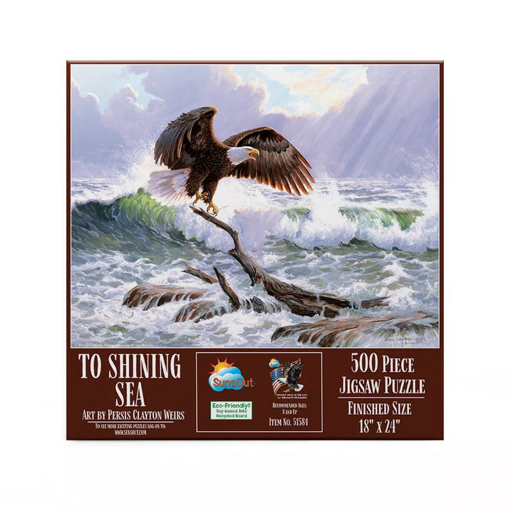 Sunsout to Shining Sea 500 Pc Jigsaw Puzzle 51584