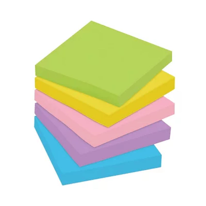 Post-It Notes Original Pads, 3 X 3, 100 Sheet Pads, 18 Pads, 1,800 Total Sheets, Jaipur Collection