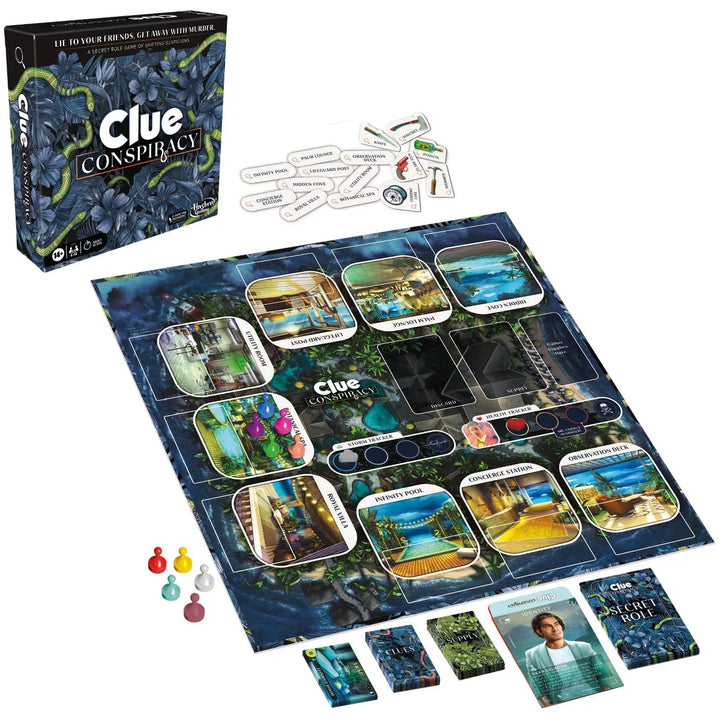 Clue Conspiracy Mystery Game