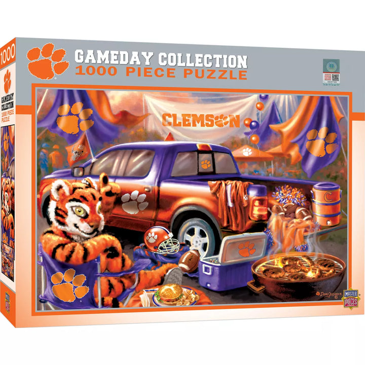 Masterpieces 1000 Piece Jigsaw Puzzle - NCAA Clemson Tigers Gameday.