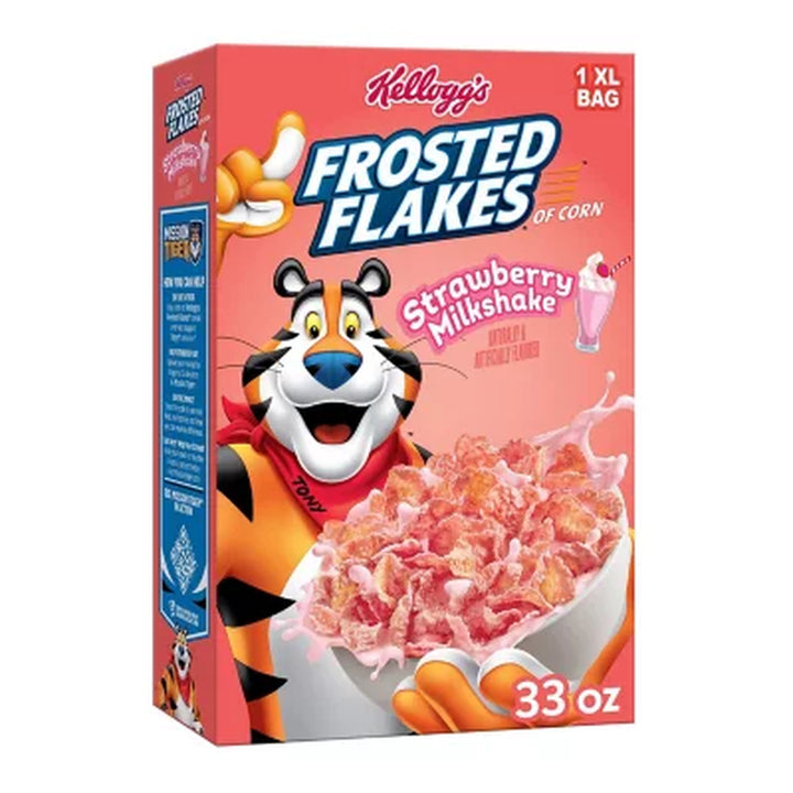 Frosted Flakes Cereal Strawberry Milkshake, 33 Oz.