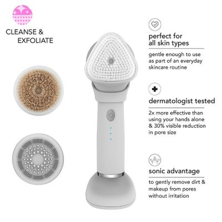 Skn by Conair Daily Glow Facial Brush Kit with Attachments, SFB11GK