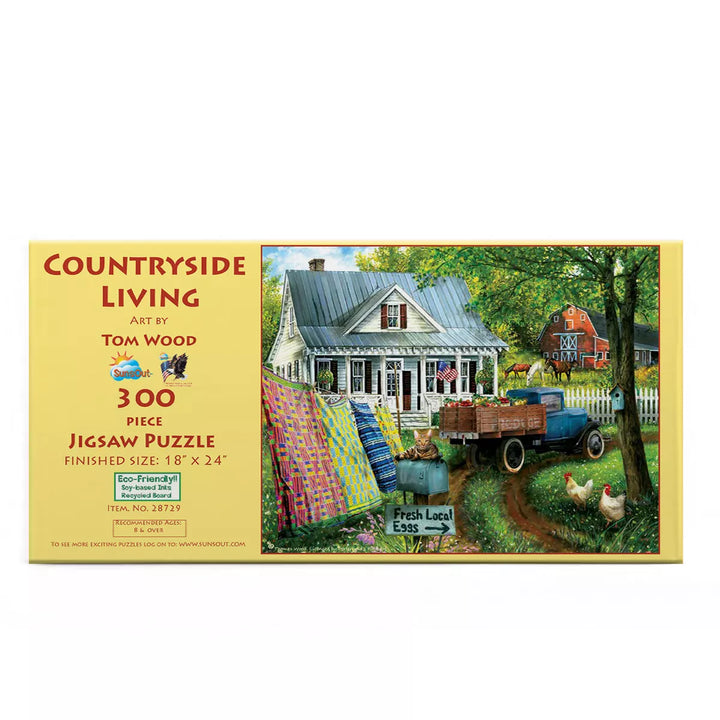 Sunsout Countryside Living 300 Pc Jigsaw Puzzle 28729