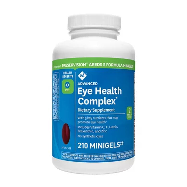 Member'S Mark Advanced Eye Health Complex Mini Softgels, 210 Ct.