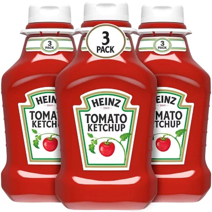 Heinz Original Tomato Ketchup Bottles, 44 Oz., 3 Pk.