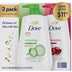 Dove Refreshing Body Wash, Cucumber Green Tea and Cherry Chia Milk, 30.6 Oz., 2 Pk.