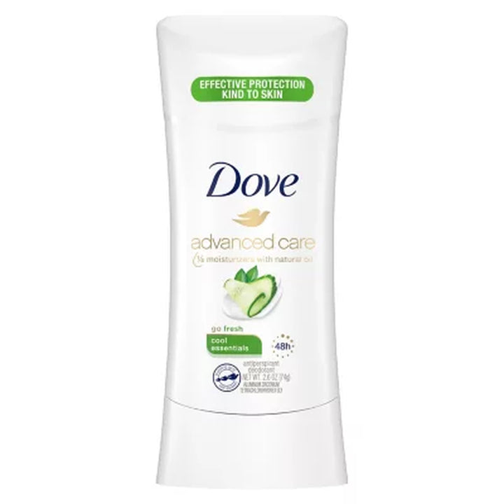 Dove Antiperspirant Deodorant Cool Essentials, 2.6 Oz., 4 Pk.