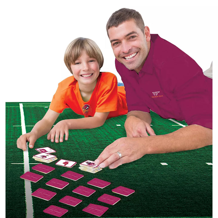 Masterpieces Officially Licensed NCAA Virginia Tech Hokies Matching Game for Kids and Families.