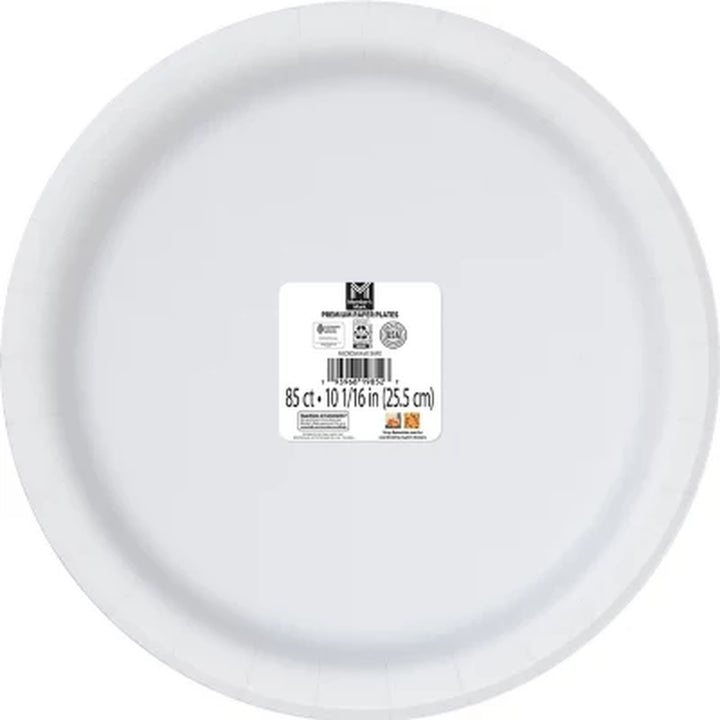 Member'S Mark Fall Dinner Paper Plates 10", 85 Ct.