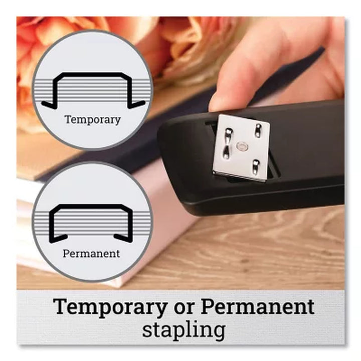 Swingline - Standard Full Strip Desk Stapler, 15-Sheet Capacity - Black