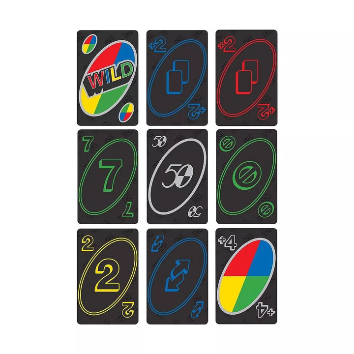 UNO Premium 50Th Anniversary Edition Matching Card Game