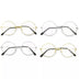 Zodaca 4 Pack Wizard Glasses, Halloween Costume Accessories, Cosplay, Gold and Silver