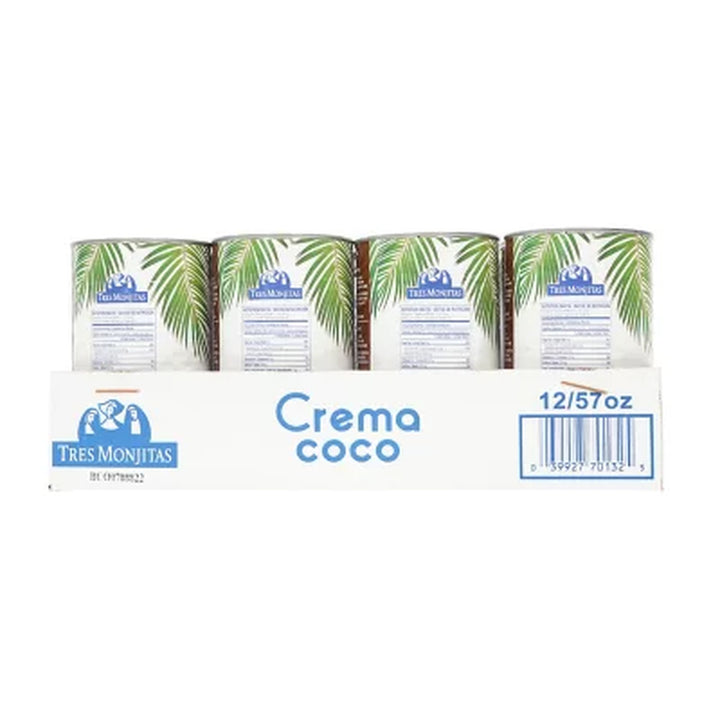 Creme De Coco Tres Monjitas 57 Oz.