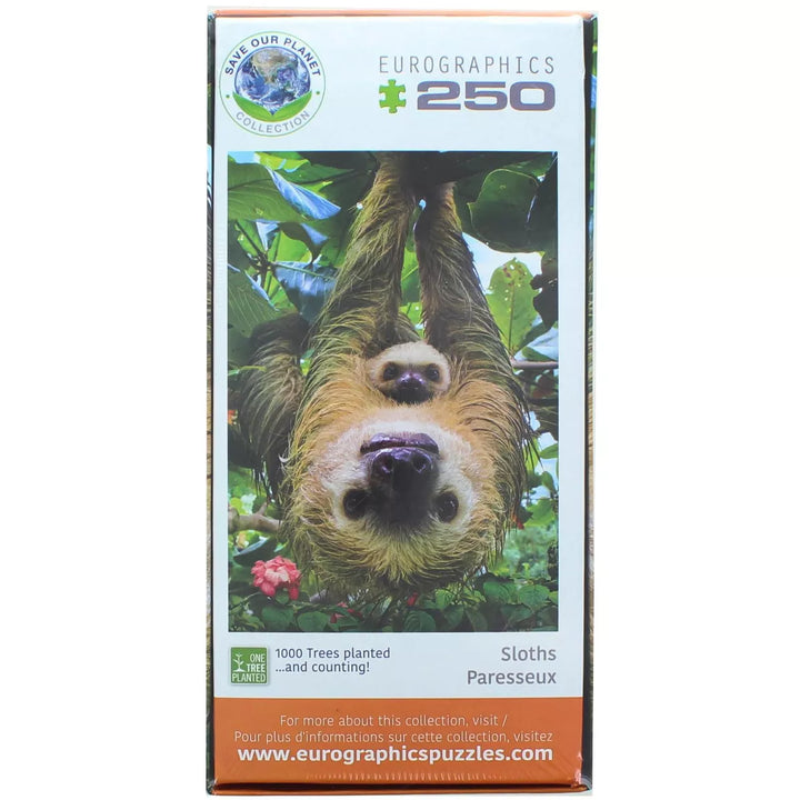 Eurographics Inc. Sloths 250 Piece Jigsaw Puzzle