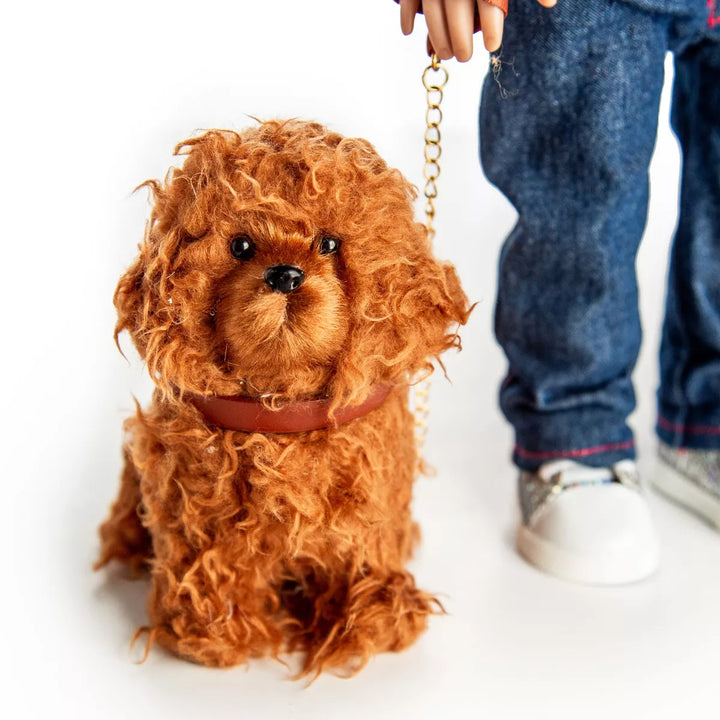 The Queen'S Treasures Labradoodle Puppy Dog Pet for 18 Inch Dolls