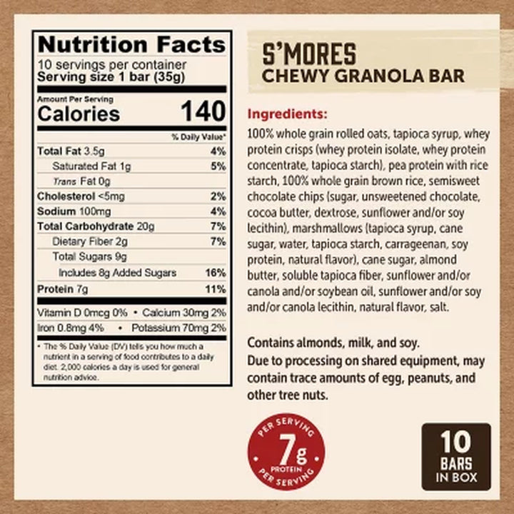 Kodiak Chewy Granola Bars, Variety Pack, 20 Ct.