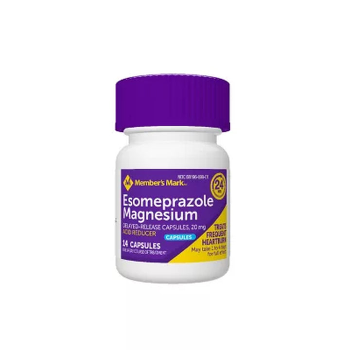 Member'S Mark Esomeprazole Magnesium Capsules, 20 Mg, 42 Ct.