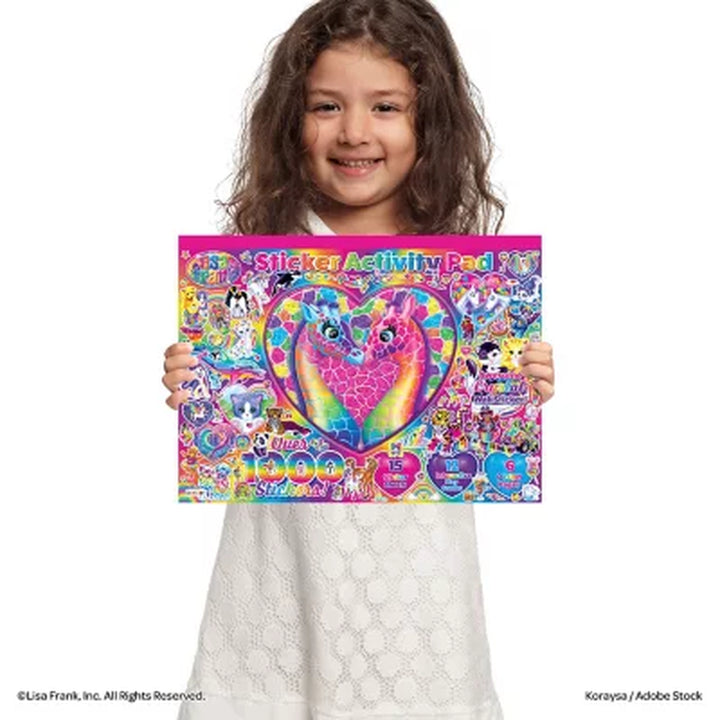 Bendon Lisa Frank Sticker Activity Pad Plus