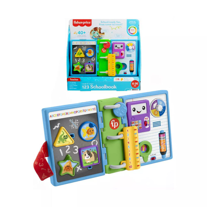 Fisher-Price - Laugh & Learn Smart Stages 123 Preschool Schoolbook