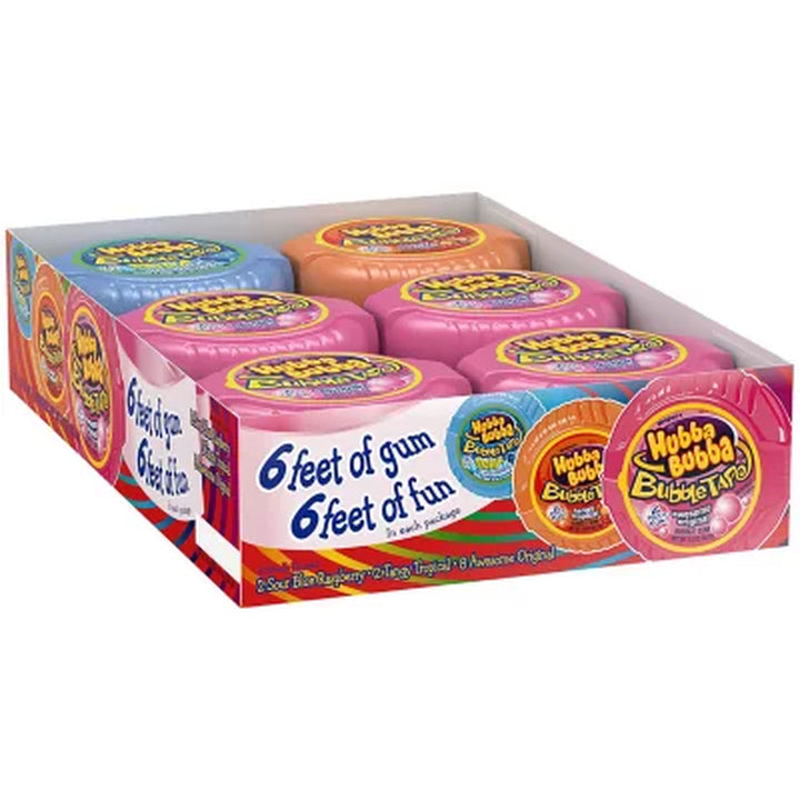 Hubba Bubba Bubble Tape Gum, 2 Oz., 12 Pk.