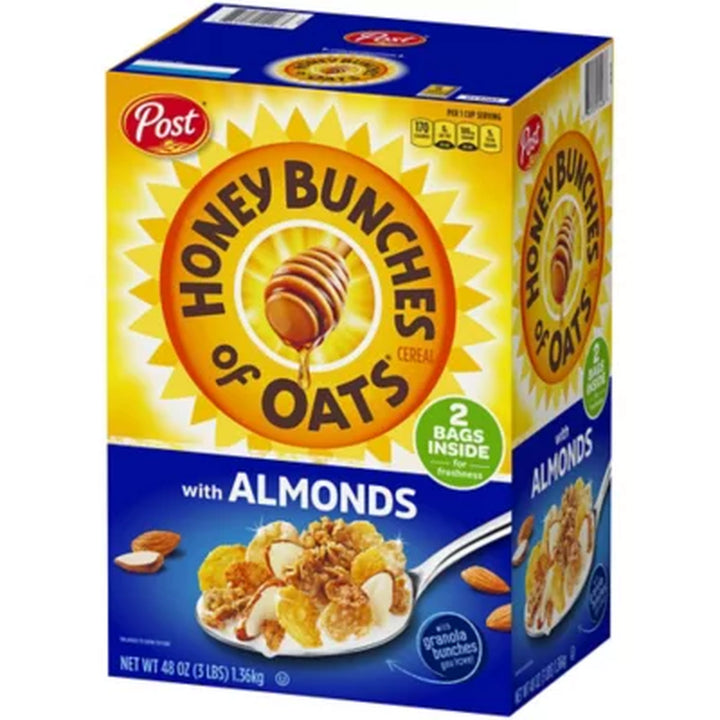 Honey Bunches of Oats with Crispy Almonds 48 Oz., 2 Pk.