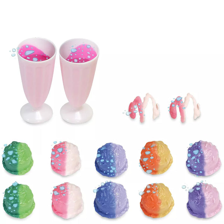 Kidzlane Color Changing Ice Cream Play Set - 34 Pieces