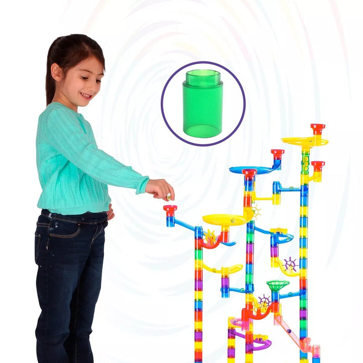 Marble Genius Tubes - Marble Run Accessory Add-On Set (30 Pieces), STEM Building & Learning Educational Construction