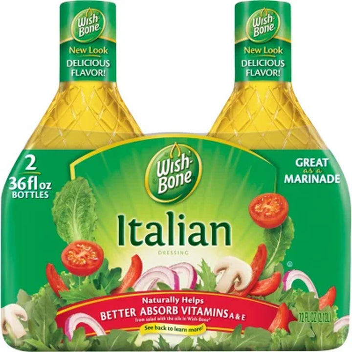 Wish-Bone® Italian Dressing 36 Oz., 2 Pk.