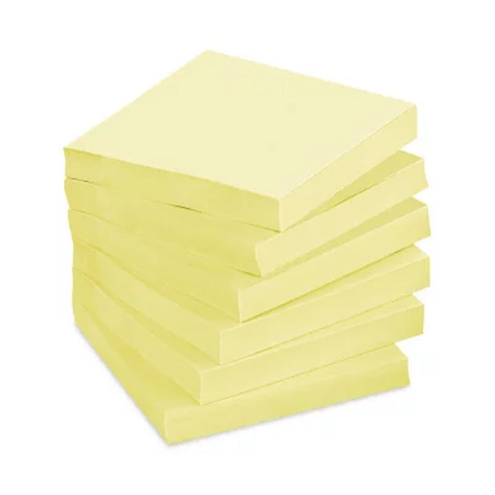 Post-It Notes Super Sticky - Canary Yellow Note Pads, 3 X 3, 90/Pad - 12 Pads/Pack