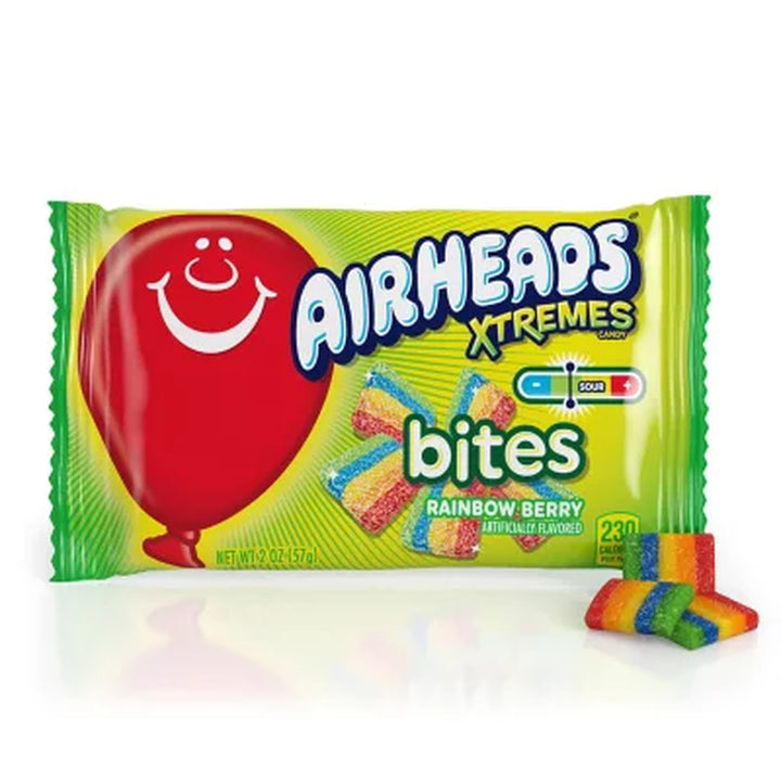 Airheads Xtremes Bites Rainbow Berry, 2 Oz., 18 Pk.