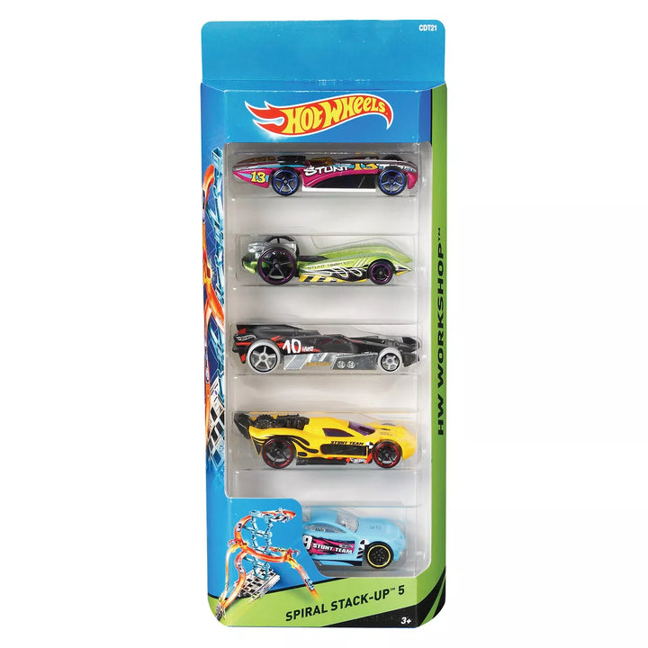 Hot Wheels Diecast Cars - 5Pk (Colors May Vary)