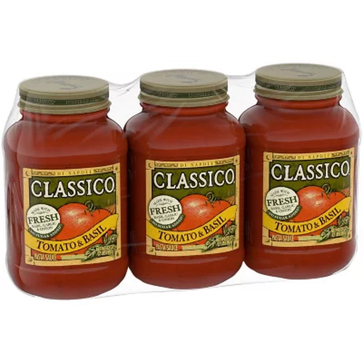 Classico Tomato and Basil Pasta Sauce 32 Oz., 3 Pk.