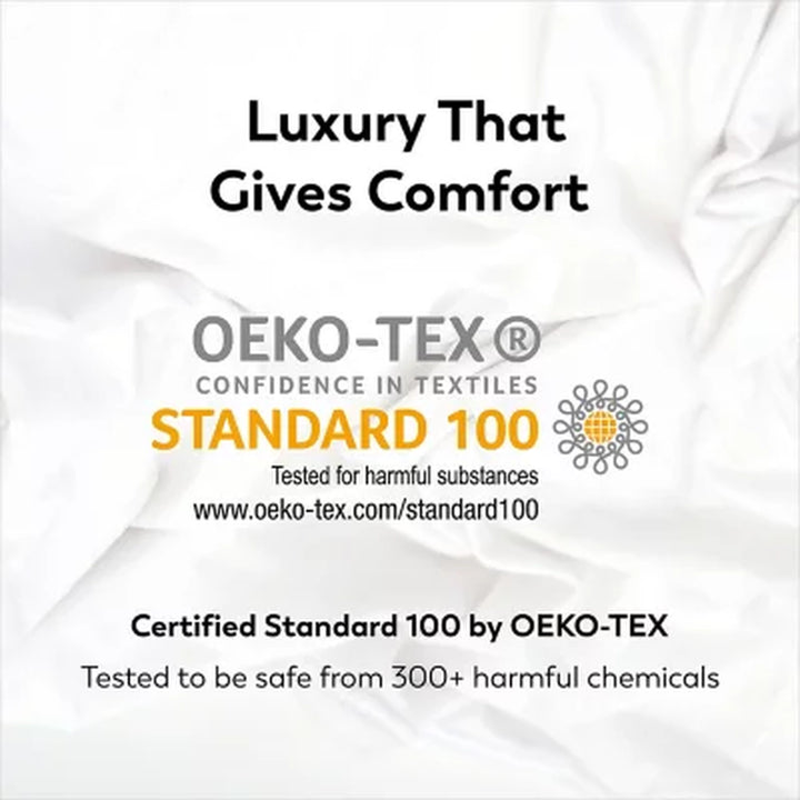 Aireolux Performance 600-Thread-Count 100% Cotton Sateen Sheet Set (Assorted Colors and Sizes)