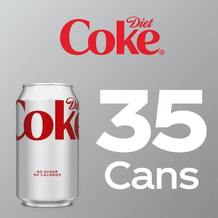 Diet Coke Soda Soft Drink, 12 Fl. Oz., 35 Pk.