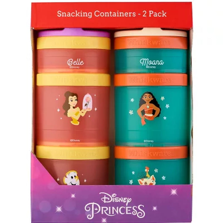 Whiskware Disney Combo Snack Pack Lunch Set (Assorted Colors)