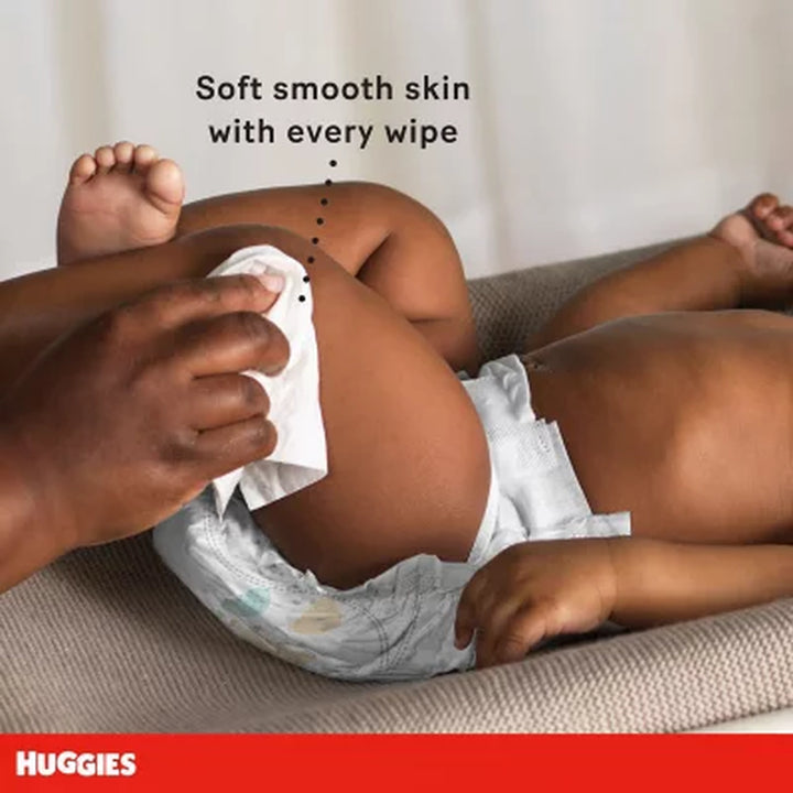 Huggies Nourish & Care Scented Baby Wipes, 10 Packs 640 Ct.