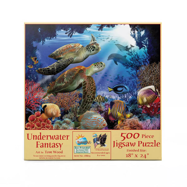 Sunsout Underwater Fantasy 500 Pc Jigsaw Puzzle 28804