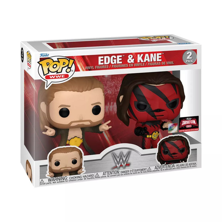 Funko POP! WWE: Edge & Kane Vinyl Figures - 2Pk