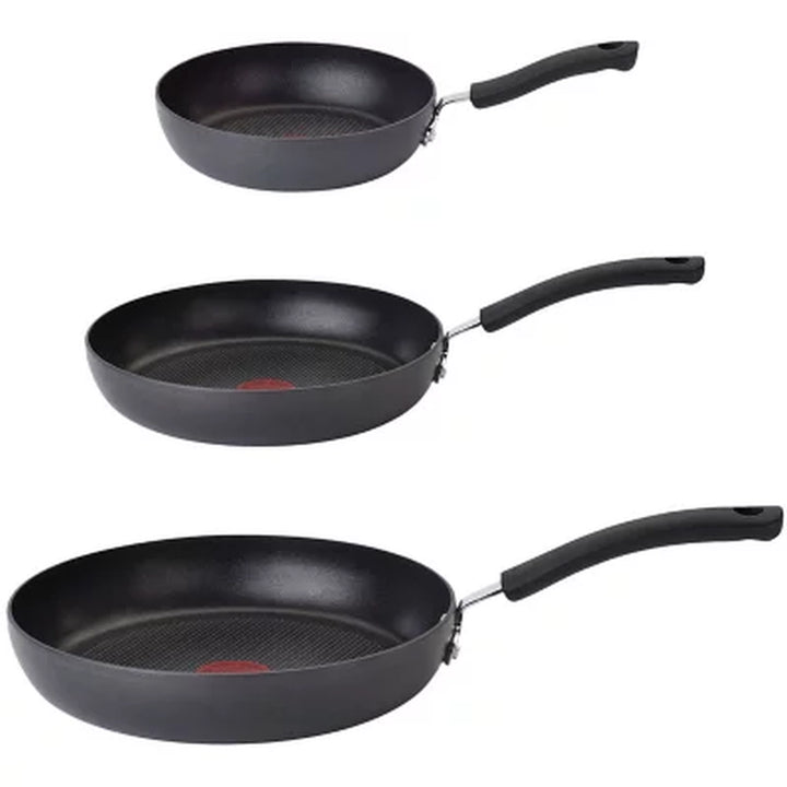 T-Fal Ultimate Hard Anodized Nonstick 3-Piece Fry Pan Set