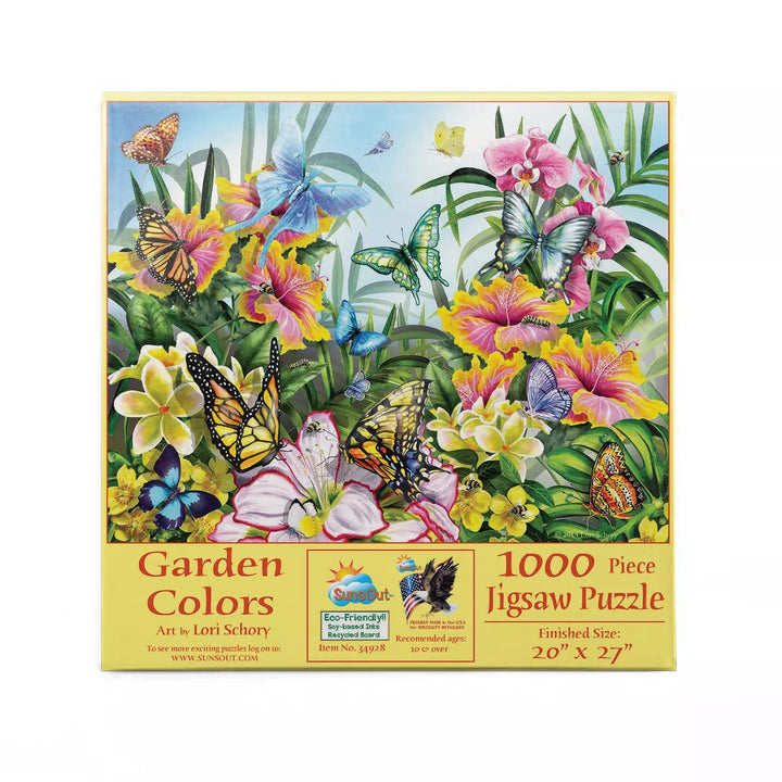 Sunsout Garden Colors 1000 Pc Jigsaw Puzzle 34928